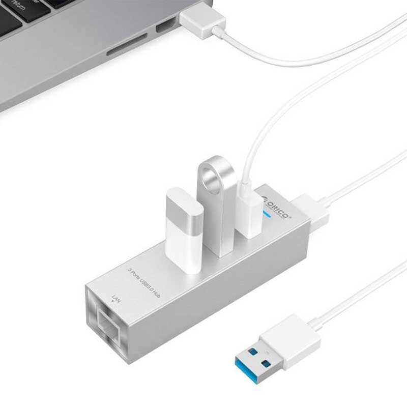 هاب 4 پورت USB3.0 اوریکو ASH3L
