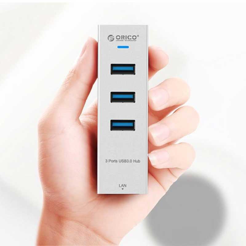 هاب 4 پورت USB3.0 اوریکو ASH3L