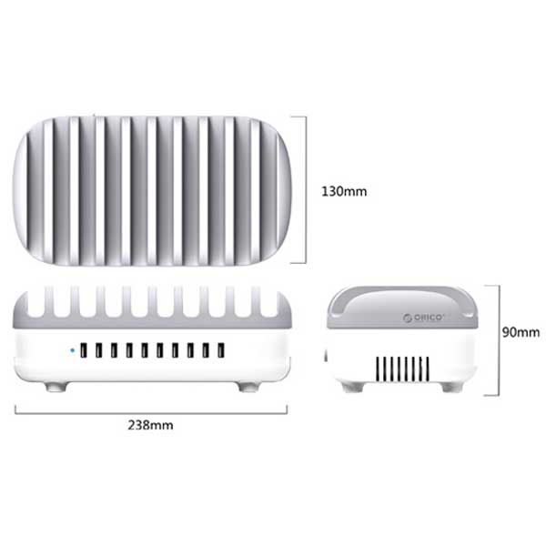 شارژر رومیزی 10 پورت Orico DUK-10P