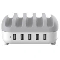 شارژر رومیزی 5 پورت Orico DUK-5P سفید