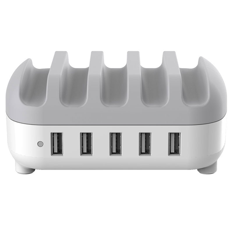 شارژر رومیزی 5 پورت Orico DUK-5P سفید