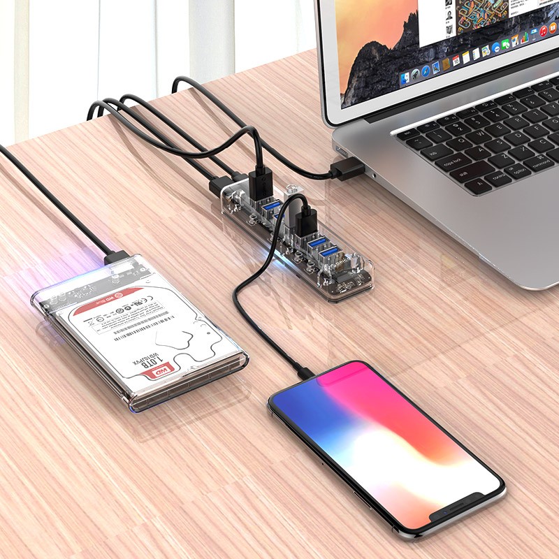 هاب 7 پورت USB3.0 اوریکو F7U-U3