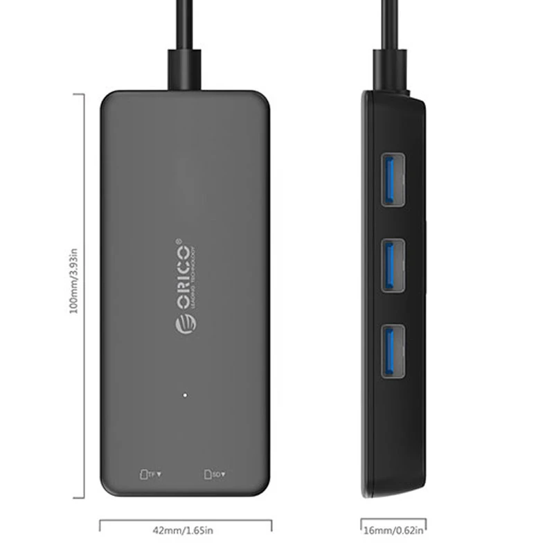 هاب 5 پورت USB3.0 اوریکو H3TS-U3