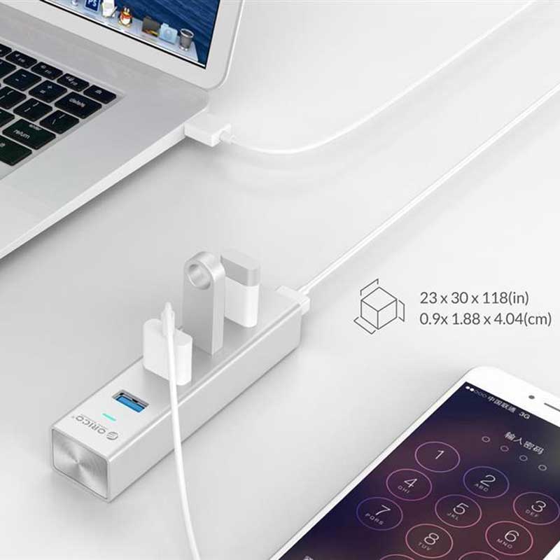 هاب 4 پورت USB3.0 اوریکو H4013-U3-SV
