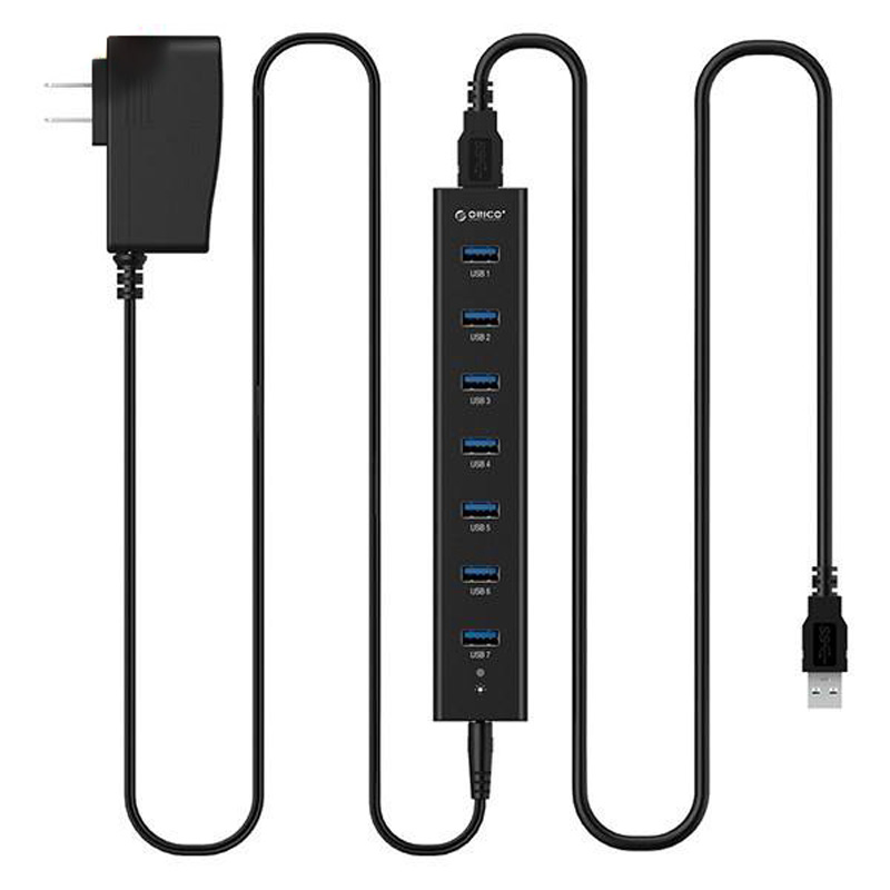 هاب 9 پورت USB3.0 اوریکو H7013-U3