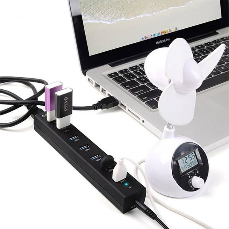 هاب 9 پورت USB3.0 اوریکو H7013-U3