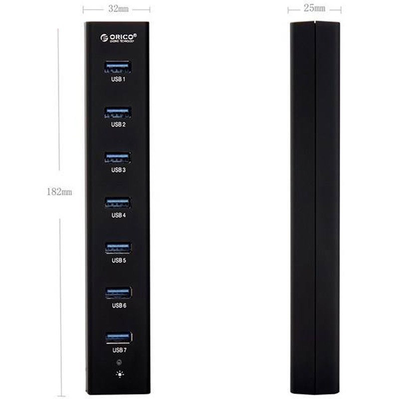 هاب 9 پورت USB3.0 اوریکو H7013-U3