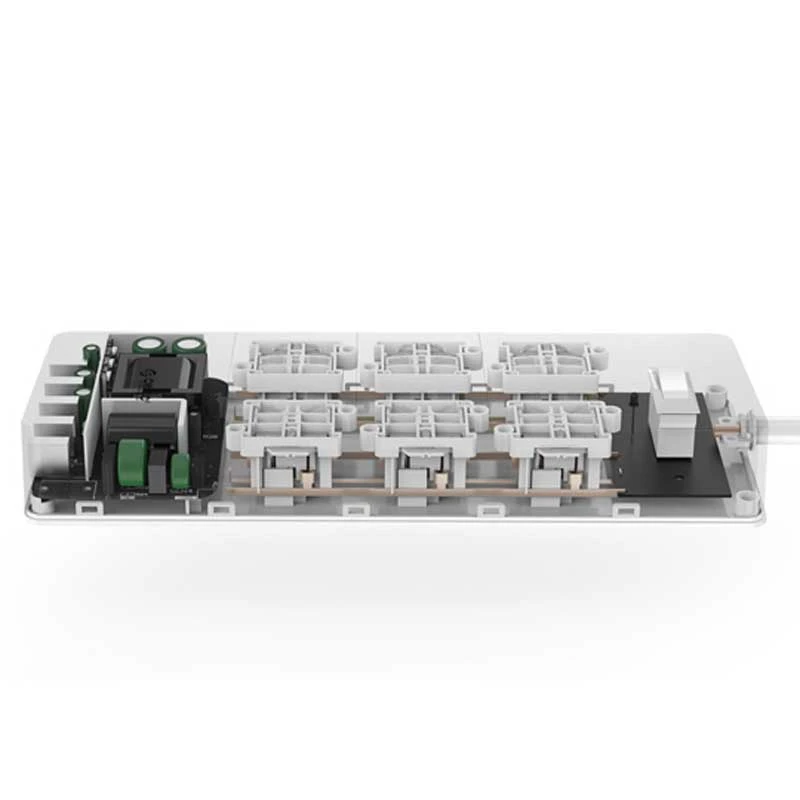 چند راهی 6 خانه اوریکو HPC-6A5U-V1 با کابل 1.5 متری + شارژر USB