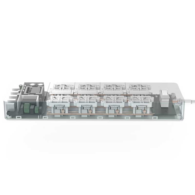 چند راهی 8 خانه برق اوریکو Orico HPC-8A5U-V1 1.5m + شارژر USB