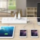 چند راهی 8 خانه اوریکو HPC-8A5U-V1 با کابل 1.5 متری + شارژر USB