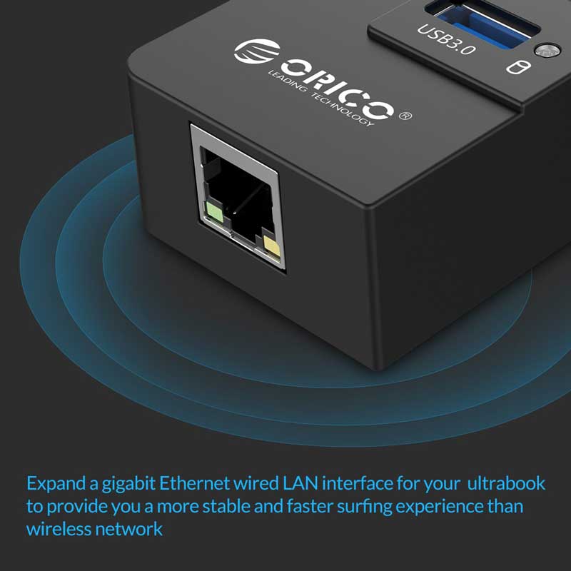 هاب 3 پورت USB3.0 اوریکو HR01-U3