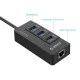 هاب 3 پورت USB3.0 اوریکو HR01-U3