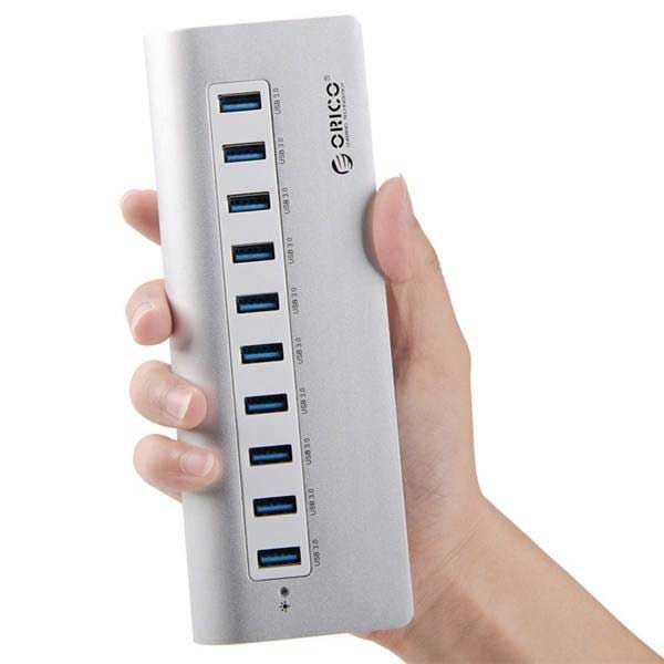 هاب اوریکو Orico M3H73P USB3.0 10Port + شارژر
