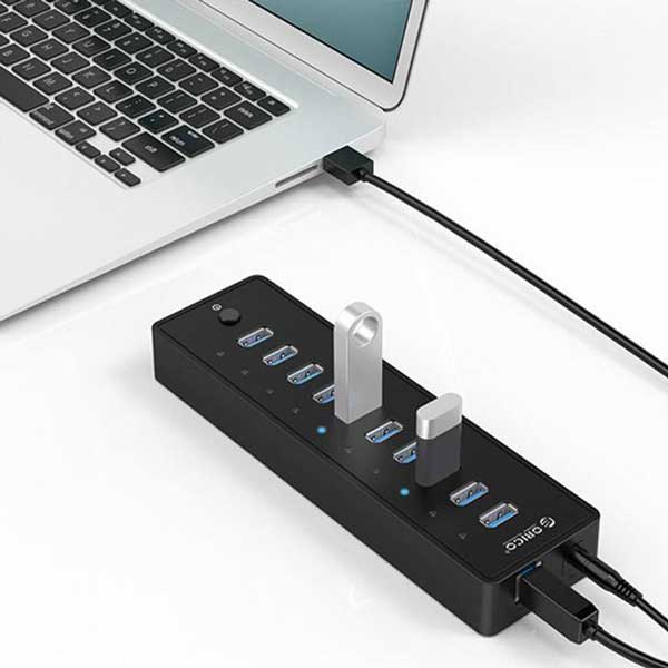 هاب 10 پورت USB3.0 اوریکو P10-U