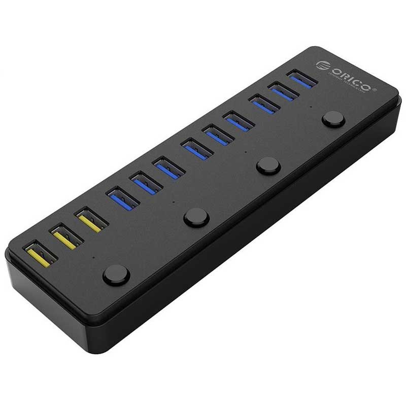 هاب 12 پورت USB3.0 اوریکو P12-U3