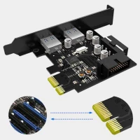 هاب 2 پورت USB3.0 اوریکو PME-4UI