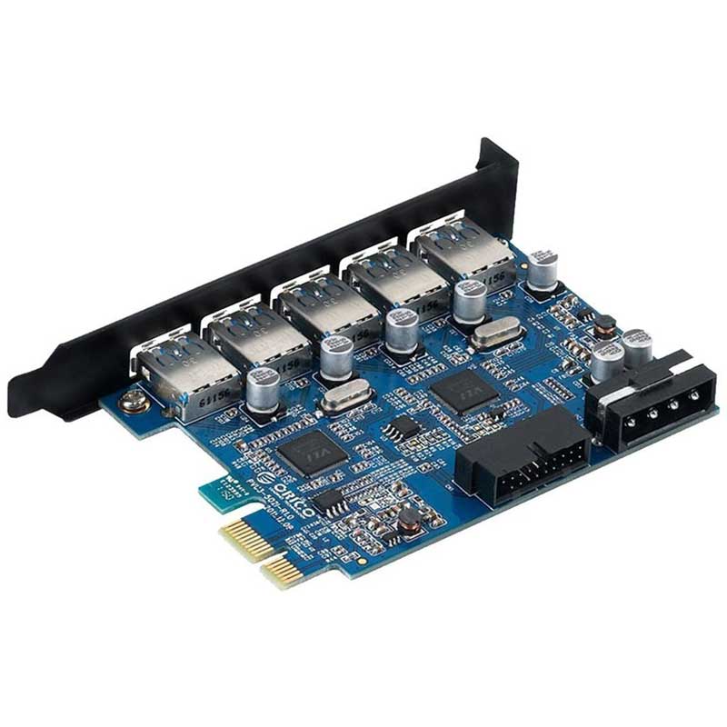 هاب 5 پورت USB3.0 اوریکو PVU3-5O2l-V1