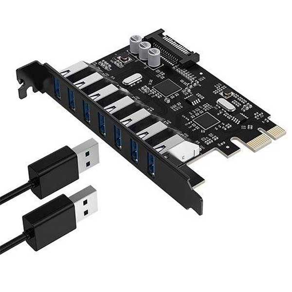 هاب 7 پورت USB3.0 اوریکو PVU3-7U-V1
