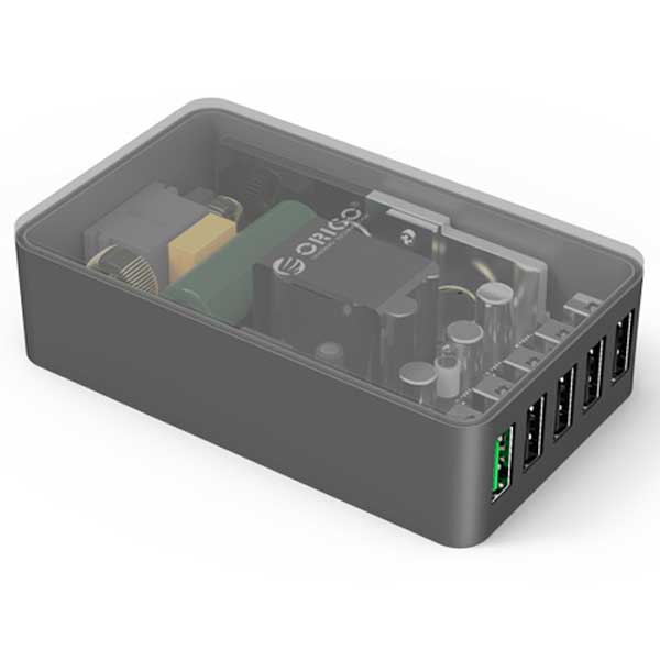 شارژر رومیزی فست شارژ 5 پورت Orico QSE-5U QC2