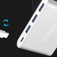 هاب 4 پورت Type-C اوریکو RC3A