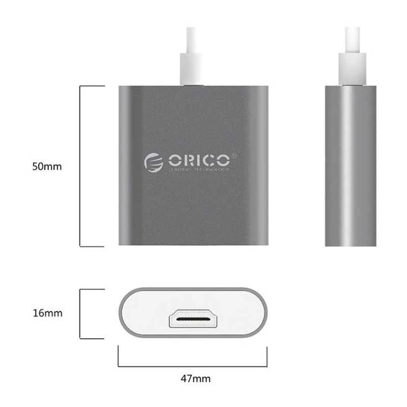 تبدیل HDMI به Type-C اوریکو RCH