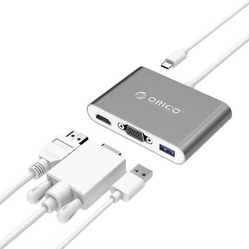 مبدل اوریکو Orico RCHV USB/HDMI/VGA to Type-C 
