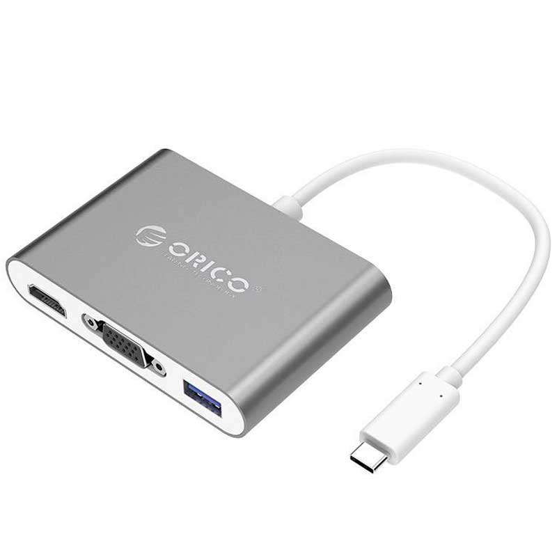مبدل اوریکو Orico RCHV USB/HDMI/VGA to Type-C 