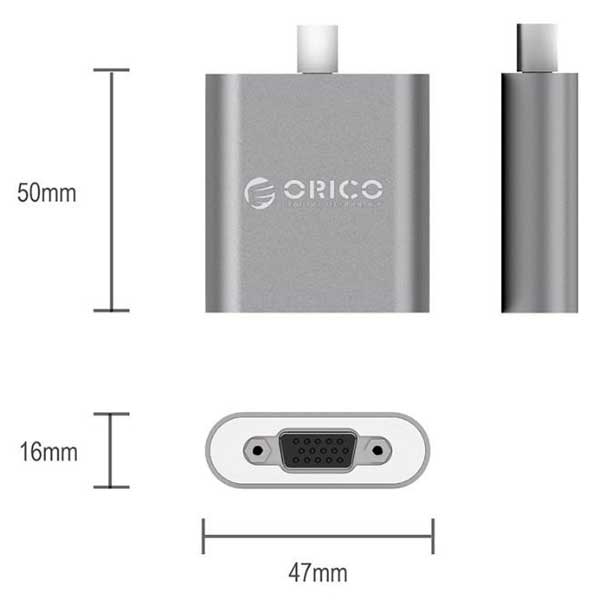 مبدل اوریکو Orico RCV VGA to Type-C 