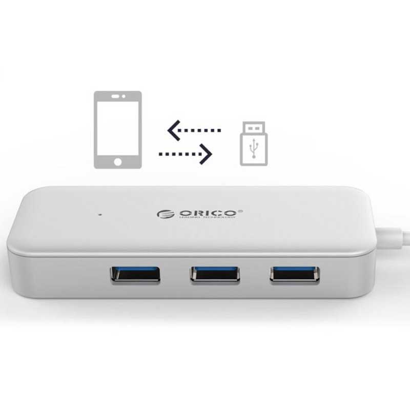 هاب 4 پورت Type-C اوریکو TC4U-U3