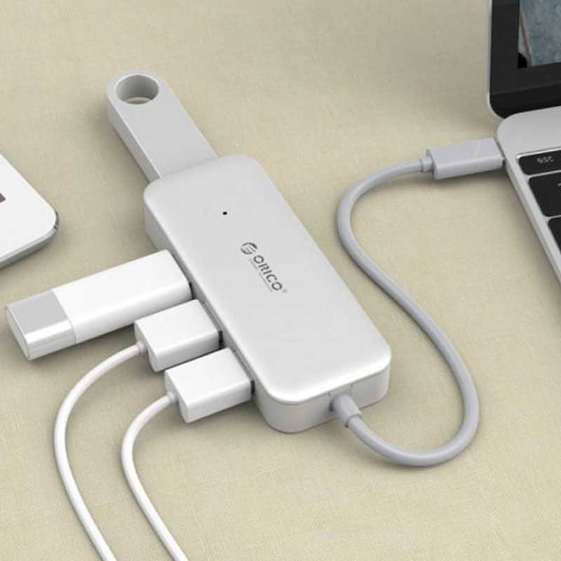 هاب 4 پورت Type-C اوریکو TC4U-U3