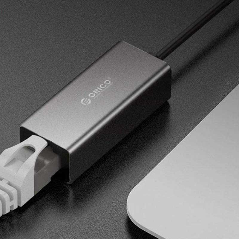مبدل کارت شبکه Orico XC-R45 USB-C to LAN 