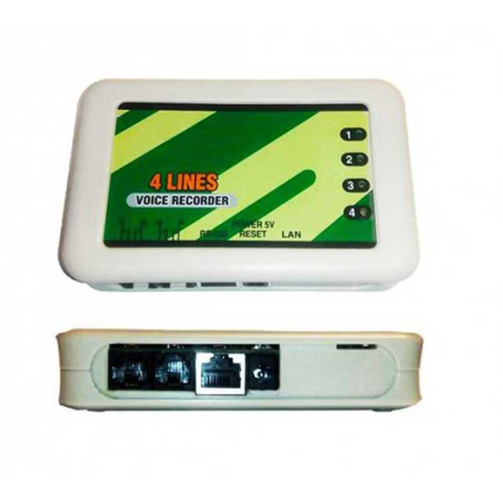 رکوردر مکالمات تلفنی 4 خط صوت پرداز مدل SP-VR41-16