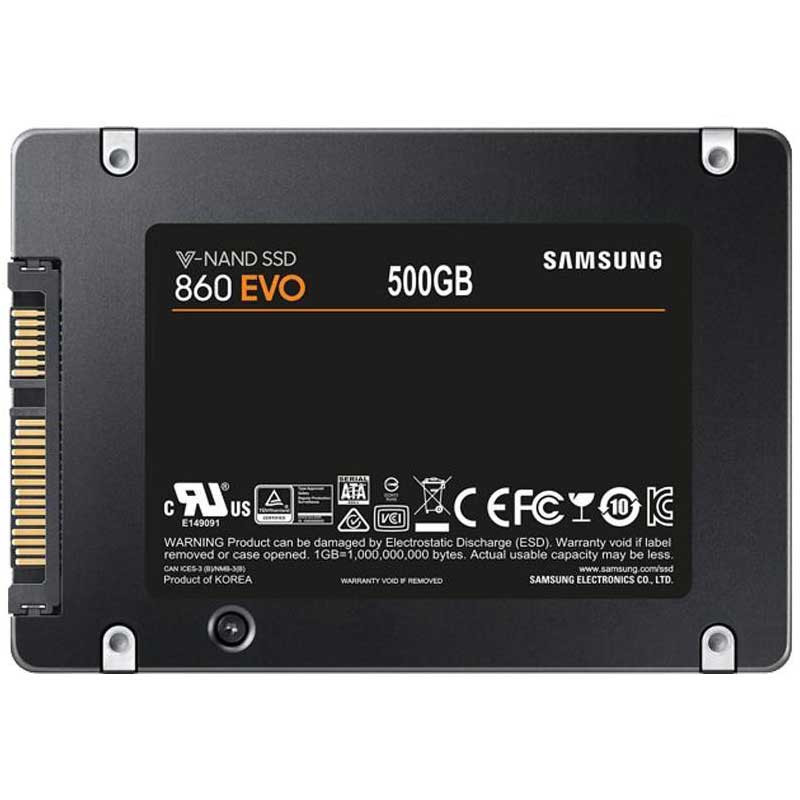حافظه SSD اینترنال سامسونگ Samsung 860 Evo ظرفیت 500 گیگ