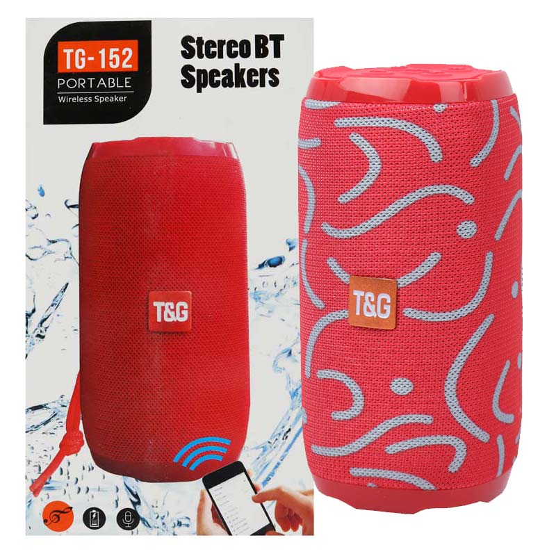 اسپیکر بلوتوثی رم و فلش خور T&G TG-152