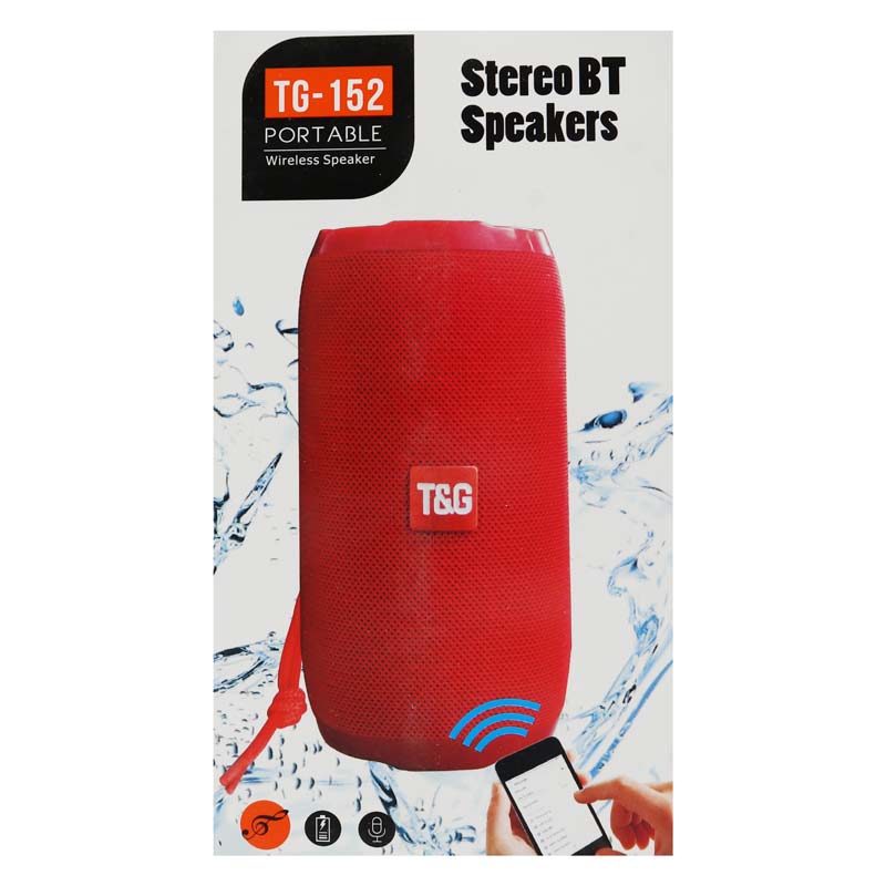 اسپیکر بلوتوثی رم و فلش خور T&G TG-152