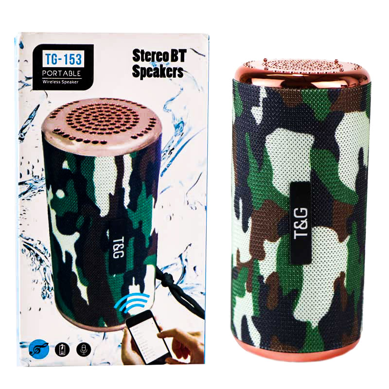 اسپیکر بلوتوثی رم و فلش خور T&G TG-153