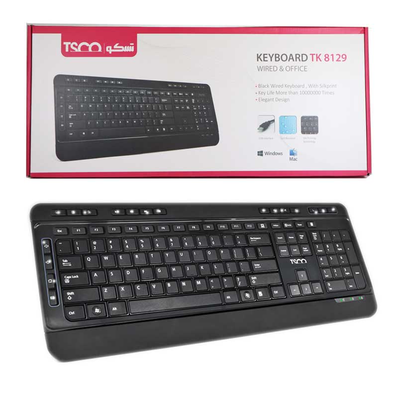 کیبورد تسکو TSCO TK 8129