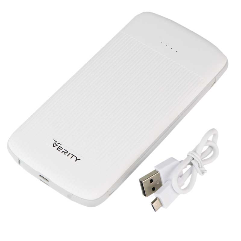پاور بانک 10000 وریتی VERITY V-PU95 سفید