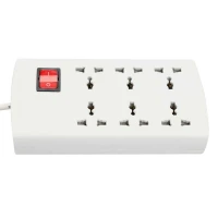 چند راهی 6 خانه وحدت الکتریک MK با کابل 1٫6 متری