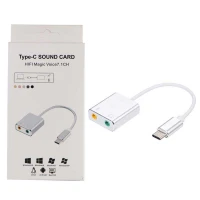 کارت صدا با کابل Voice7.1 Type-C