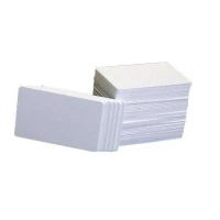 کارت PVC سفید 85*54 بسته 100 عددی
