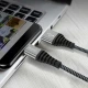 کابل آیفونی Yesido CA32 1.2m روکش دار