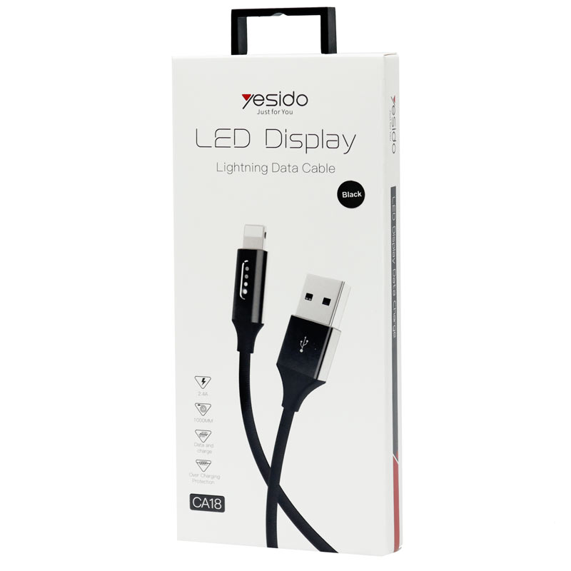 کابل آیفونی Yesido CA33 2.4 1.2m