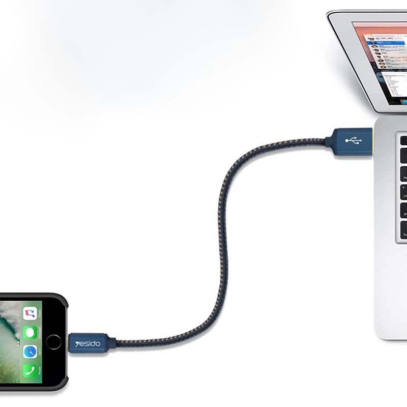 کابل آیفونی Yesido CA33 2.4 1.2m