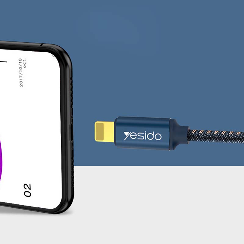 کابل آیفونی Yesido CA33 2.4 1.2m