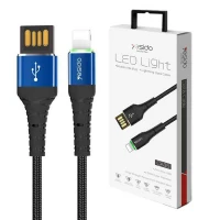 کابل کنفی لایتنینگ Yesido CA35 1.2m