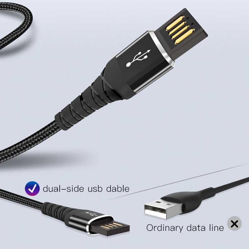 کابل کنفی لایتنینگ Yesido CA35 1.2m