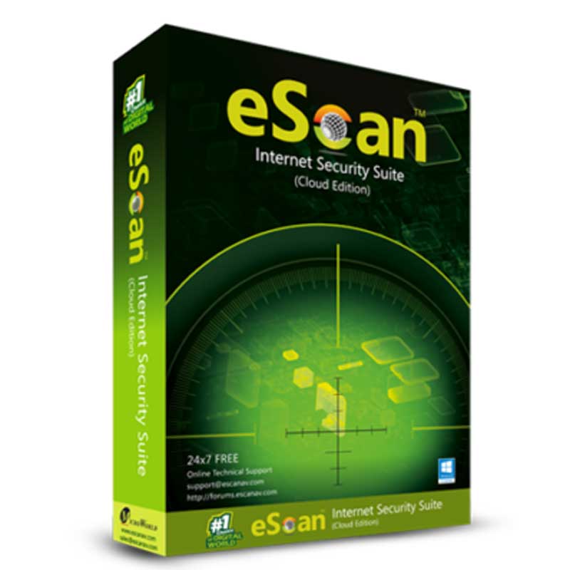 آنتی ویروس اورجینال eScan Internet Security Suite 1 User
