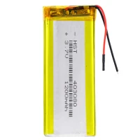 باتری لیتیوم 1200mAh 80*30*4mm 403080