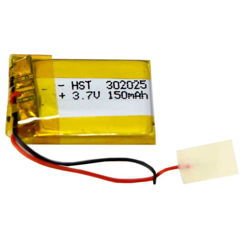 باتری لیتیوم 150mAh 25*18*2mm 302025